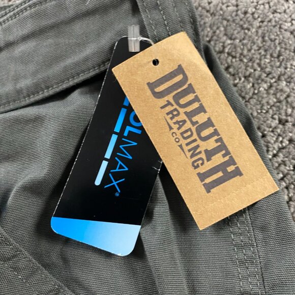 NWT Duluth Trading Co Flex Fire Hose Cargo Pants 44x30 Fits 43x28 Gunmetal Gray - Picture 5 of 14